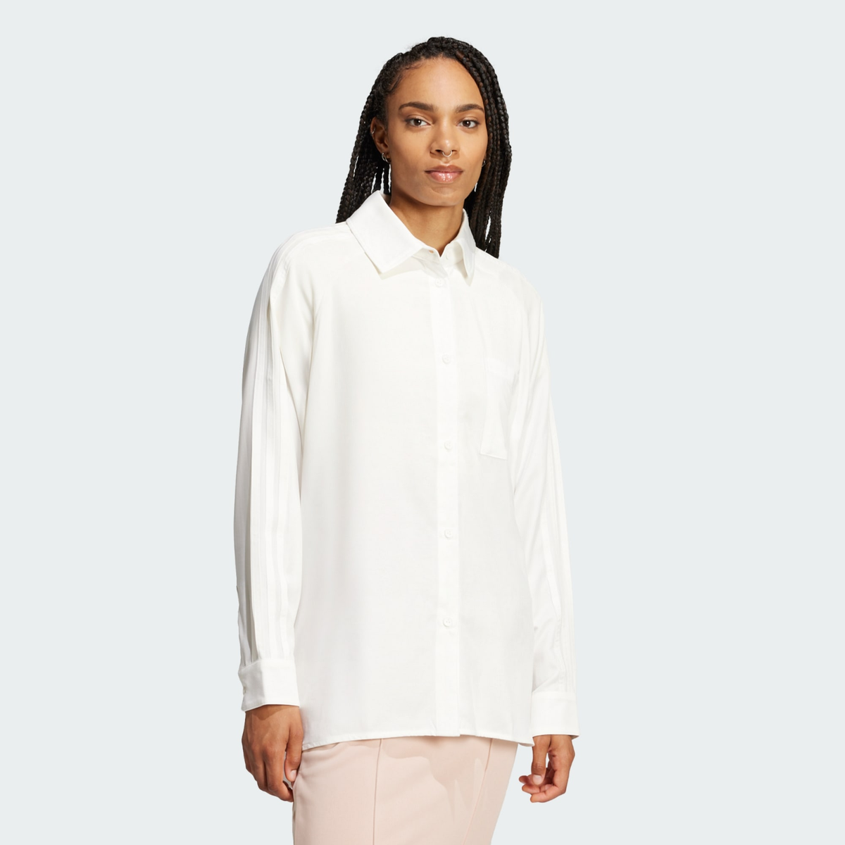 adidas WMNS Premium Essentials Long Sleeve Shirt JD4789 Japan Size