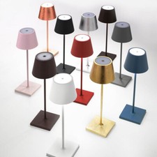 Zafferano Poldina Tavolo Pro Lampada Batteria Ricaricabile Touch New Version