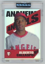Alberto Callaspo - 2004 Topps Pristine #117 RC Refractor #/399 - LA Angels