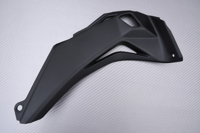 Couvercle de réservoir gauche en plastique noir pour moto Kawasaki ZX10R 2016-2020