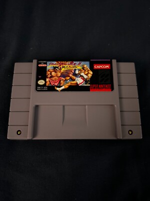 Street Fighter II 2 Turbo Super Nintendo SNES Game