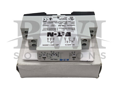 NEW Eaton Cutler Hammer TRL04 Programmable Timing Relay, 24-240V, 4-Function