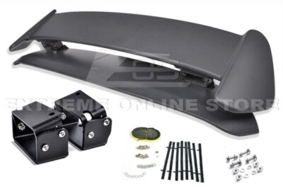 For 96-00 Civic EK9 3Dr Type R Style Spoiler W/ Adjustable Black