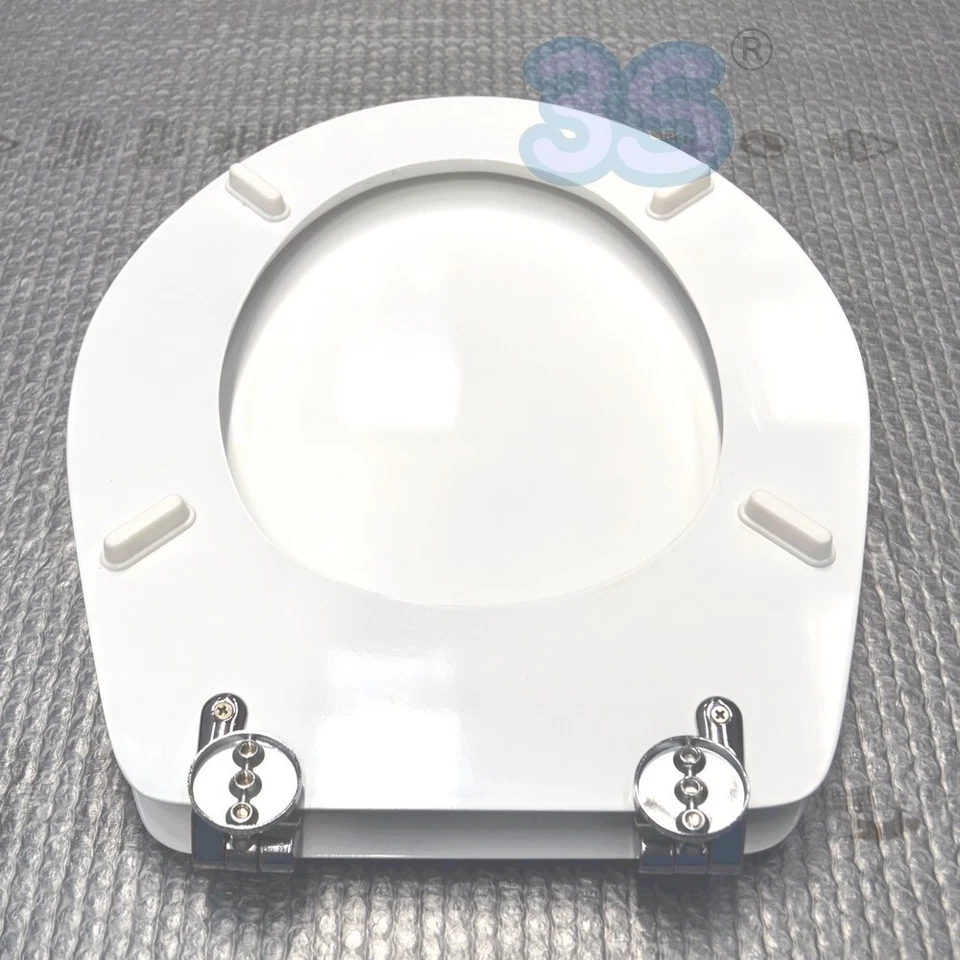 Sedile per wc GARDA Ceramica Dolomite anima in legno - ACB Ercos - Immagine 3 di 4