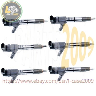 6X Fuel Injector 0445110821 for Bosch Weichai