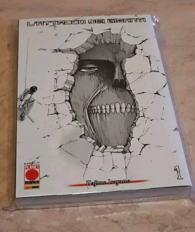 L'attacco Dei Giganti n.1 Variant Planet Manga