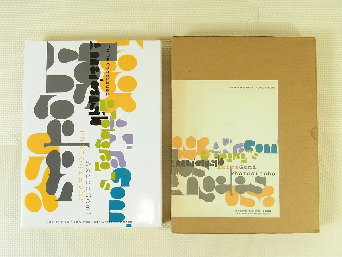 Akira Gomi photo book Americans 1.0 1994 LosAngeles Japan 1st edition  wbox | eBay