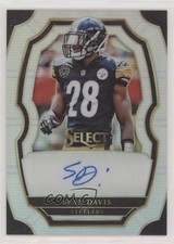 2017 Panini Select Signatures Silver Prizm 116/199 Sean Davis #SP-SD Auto 0c2