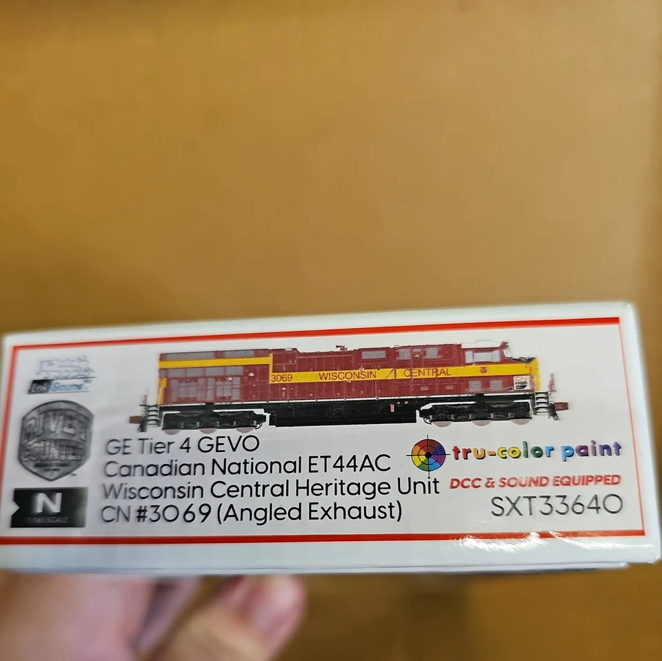 SCALETRAINS N  SXT33640 Canadian National WISCONSIN CENTRAL HERITAGE  Loksound - Image 2 of 2
