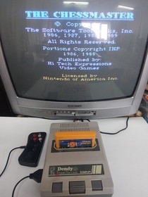 The Chessmaster game cartridge from 90's for dendy junior, famicom, pegasus etc