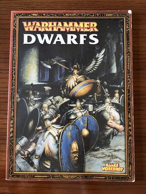 Warhammer Dwarfs Armies Supplement Games Workshop GW Fantasy Battles 2nd Print