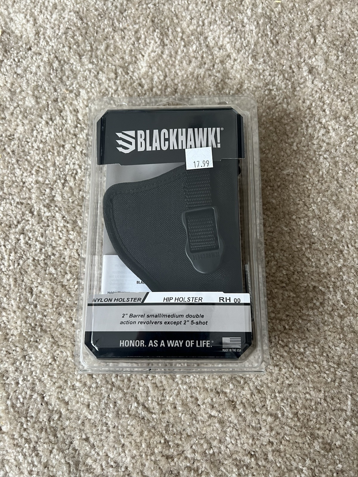 Blackhawk Hip Holster Size 00 Left Hand For 2