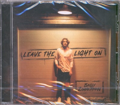 Bailey Zimmerman Leave the Light On CD Europe Elektra 2023 CD. Sealed - has