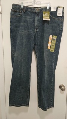 NWT Lee Premium Select Men's Relaxed Straight Leg Jeans Size 44x32 Big & Tall