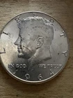 1964 Kennedy Half Dollar, Brilliant Uncirculated, 90% Silver.        #47