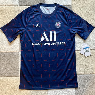 NEW Official Nike X Jordan Paris Saint-Germain Pre-Match/Training