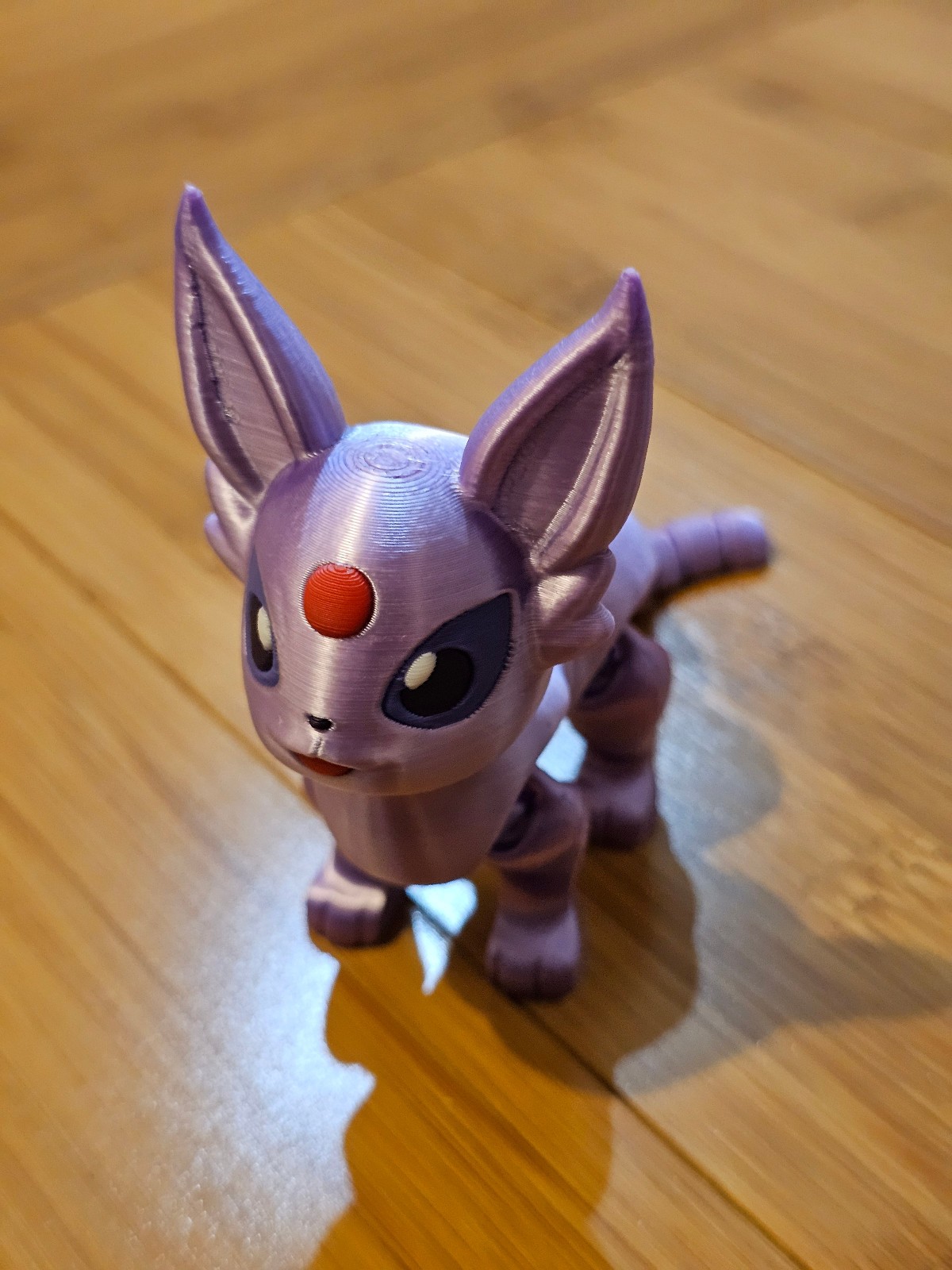 Flexi Articulated Eevee Evolution Pokemon Fidget Toy Flexibl