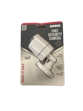 Sabre White Dummy/Fake Surveillance Security Camera, Easy Adjustable Install New