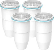 4-Pack NSF/ANSI 53 Water Filter Replacement for ZR-017 Pitcher & Dispenser