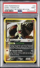 2004 POKEMON EX TEAM ROCKET RETURNS #20 DARK TYRANITAR-REVERSE FOIL PSA 9 on eBay