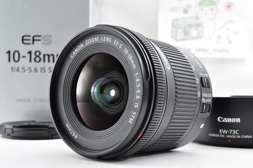 *1yr Wty for US* Canon EF-S 10-18mm f/4.5-5.6 IS STM Mint Ultra Wide Angle #6462