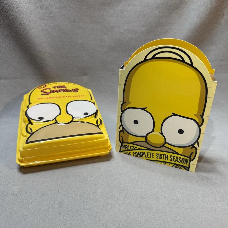 The Simpsons Complete DVD Lot - Seasons 6 7 8 10 - Homer Marge Bart Maggie Heads - Image 4 of 4