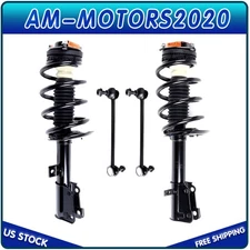 Front Struts w/Coil Springs Sway Bar Links Kit For 2009-2019 Dodge Journey