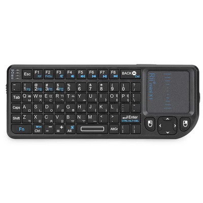 Original X1 2,4Ghz Mini Wireless Tastatur Englisch/Ru/Es/Fr Tastaturen mit Touch