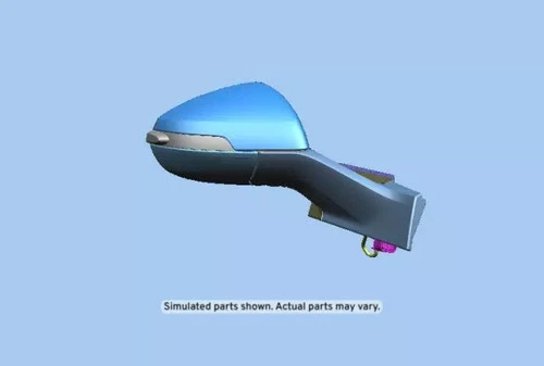 Genuine GM Primed Passenger Side Mirror 22931856