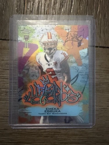 2025 Topps Chrome Emeka Egbuka Base (RAW)