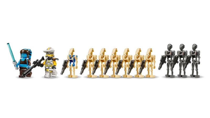 Lego Star Wars Battle of Felucia Separatist MTT 75435 Minifigures
