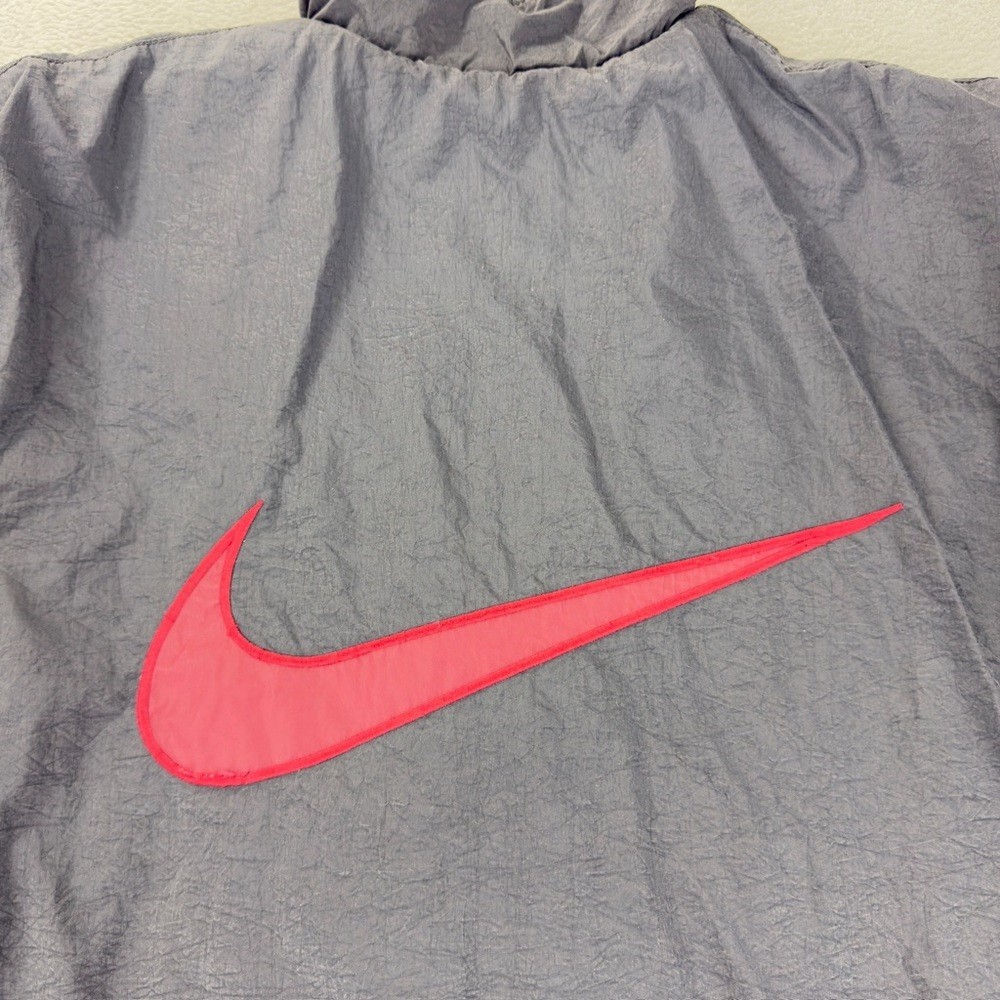 Vintage Nike Y2K Men's Size Large Reversible Big Nike Logo Embroidered Jacket thumbnail 12