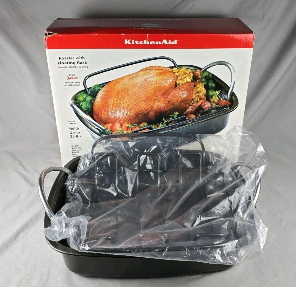 NEW KitchenAid 12x15 Roaster Floating Rack Roasting Pan Heavy Duty Non-Stick NOS
Opens in a new wind