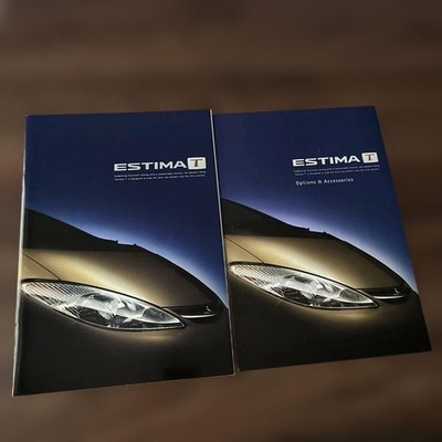 Toyota Estima T Catalog 2 Volume Set Original