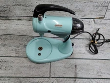 Sunbeam Stand Mixmaster 1950s Vintage 12-Speed Turquoise Machine Only
