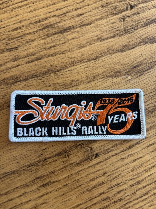 Sturgis 2015 75th Rally Patch