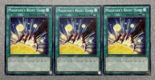 Magician's Right Hand MACR-EN049 (x3) Maximum Crisis Unlimited Edition NM
