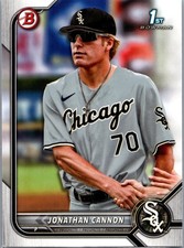 2022 Bowman Draft #BD-180 Jonathan Cannon