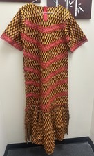 African Print Long Gown with Pocket Ankara women clothing dashiki Maxi dress