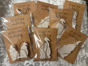 Wichtel Figur,du bist mir Wichtelig, Glücksbringer,Mitbringsel,Geschenkidee