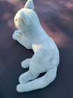 Very Soft 12" BLUE RUSSIAN Plush Grey Kitty Cat Stuffed Animal Plushie Furry Toy — photo 3