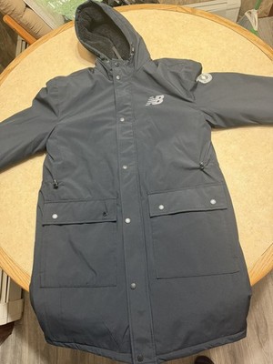 New Balance Men s  Long Puffer  Hooded Jacket Size Small S