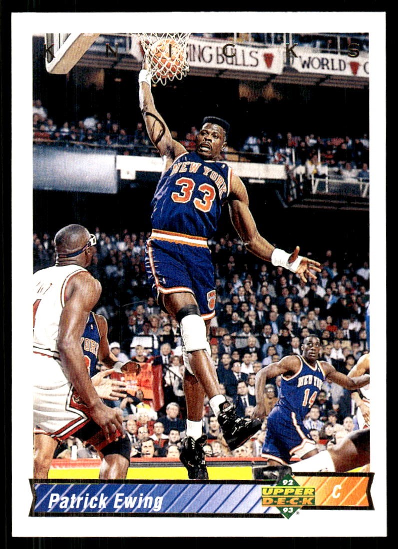Patrick Ewing 1992-93 Upper Deck #130 Knicks FREE SHIPPING StackedPacks