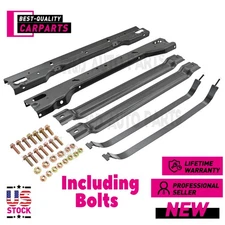 New Rear Tank Rear Crossmembers For Ford F150 F250 F350 80-96 With Straps&Bolts
