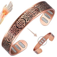 Vicmag Copper Bracelet for Men 9X Strength Ma...