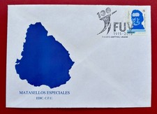 URUGUAY * TIMBRE POSTAL SPÉCIAL - "FÉDÉRATION URUGUAYENNE DE VOLLEYBALL" - COUVERTURE YVERT#2740