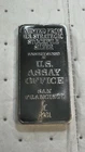 10 oz Silver Bar Vintage 1981 US Assay Office