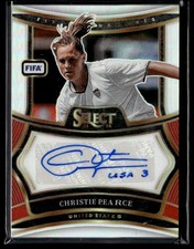 2024 Panini Select FIFA Soccer Signatures Auto Christie Pearce