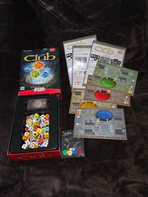 Amigo  Ciub BOARD GAME/DICE GAME (2019 Ed) 100% COMPLETE