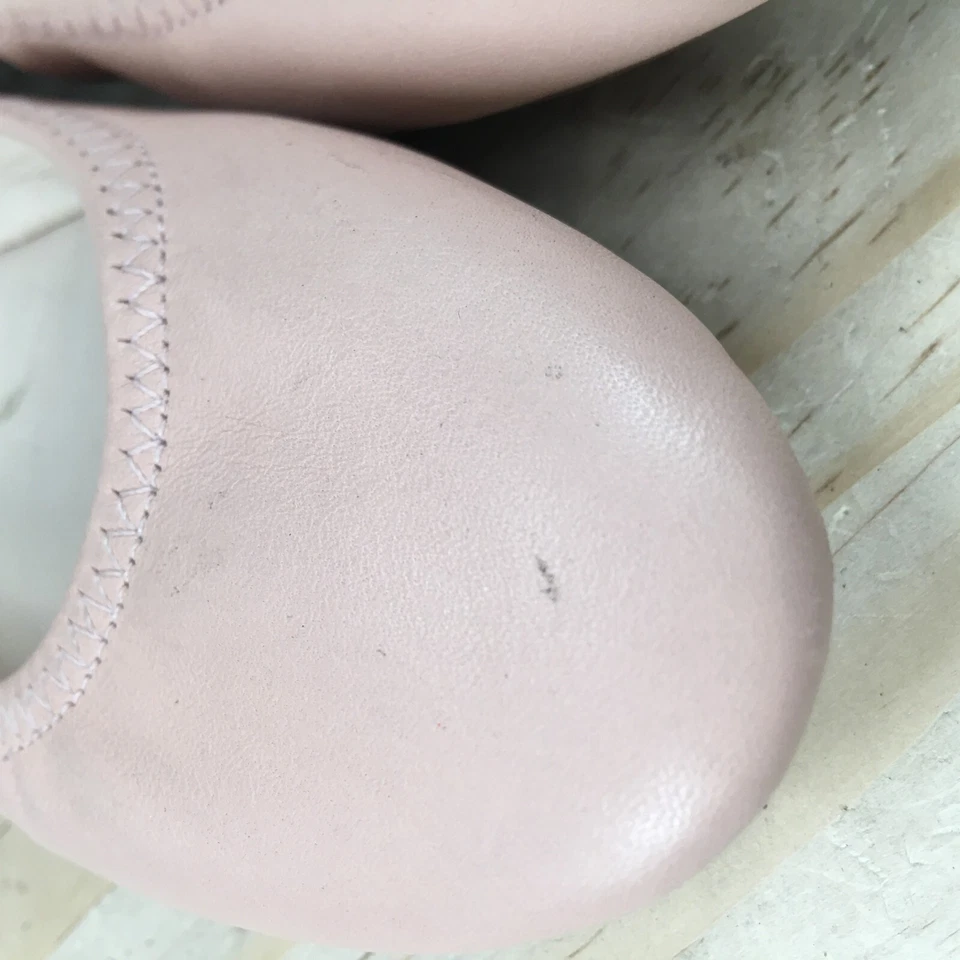 Zapatos Cole Haan para mujer 6,5 B tacón de cuña sin cordones cómodos cuero rosa Foto 3 de 4